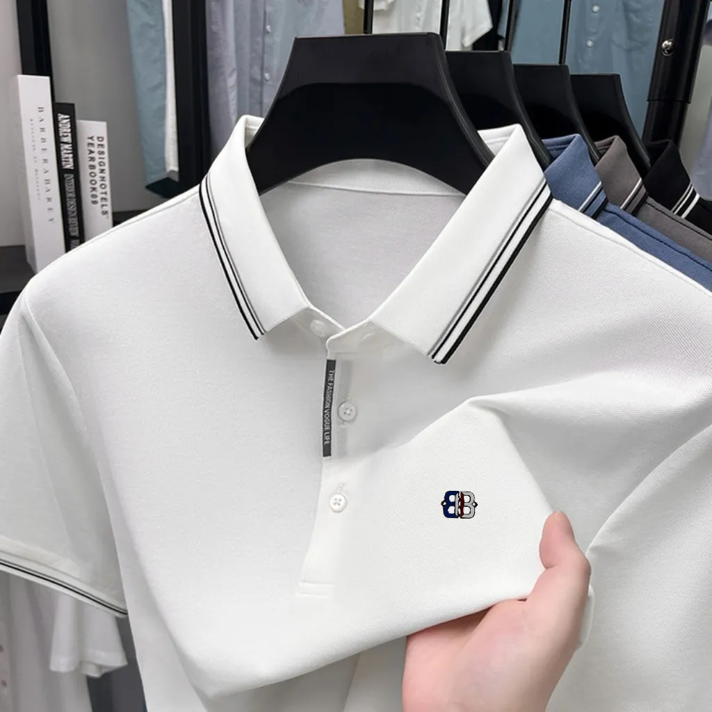 P140 26 Quality POLO ， ， Breathable ， LOGO， ⚡️ T ⚡️ ， ！Sizes：M-3XL（ 190 、 。